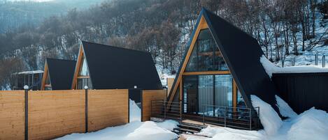 Façade de l’hébergement