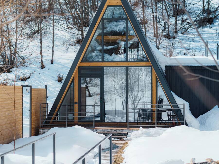 Fachada de la propiedad