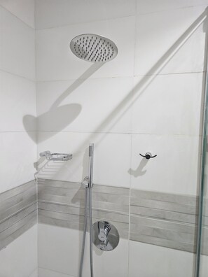 Chambre Double | Douche de la salle de bain