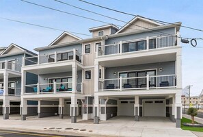 Exterior - Oceanview Condo w/ a Rooftop Deck, Pool & Hot Tub! (Wildwood)