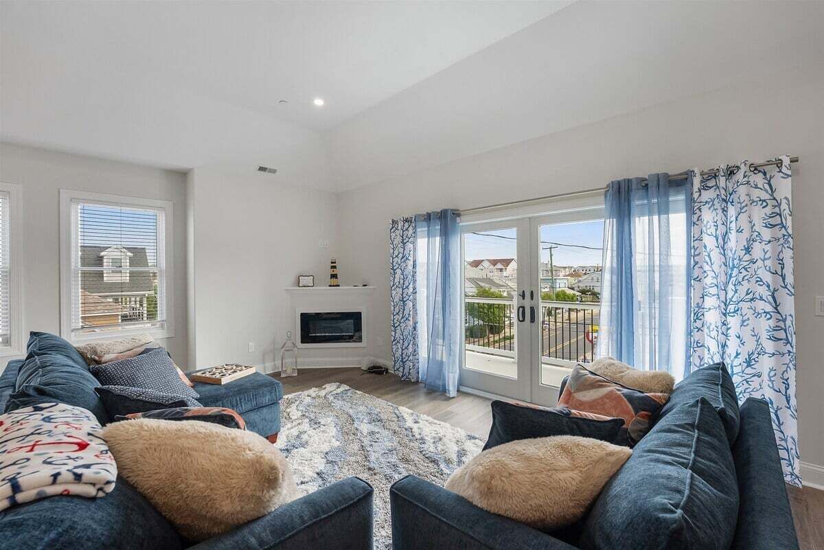 Smart TV, chimenea
