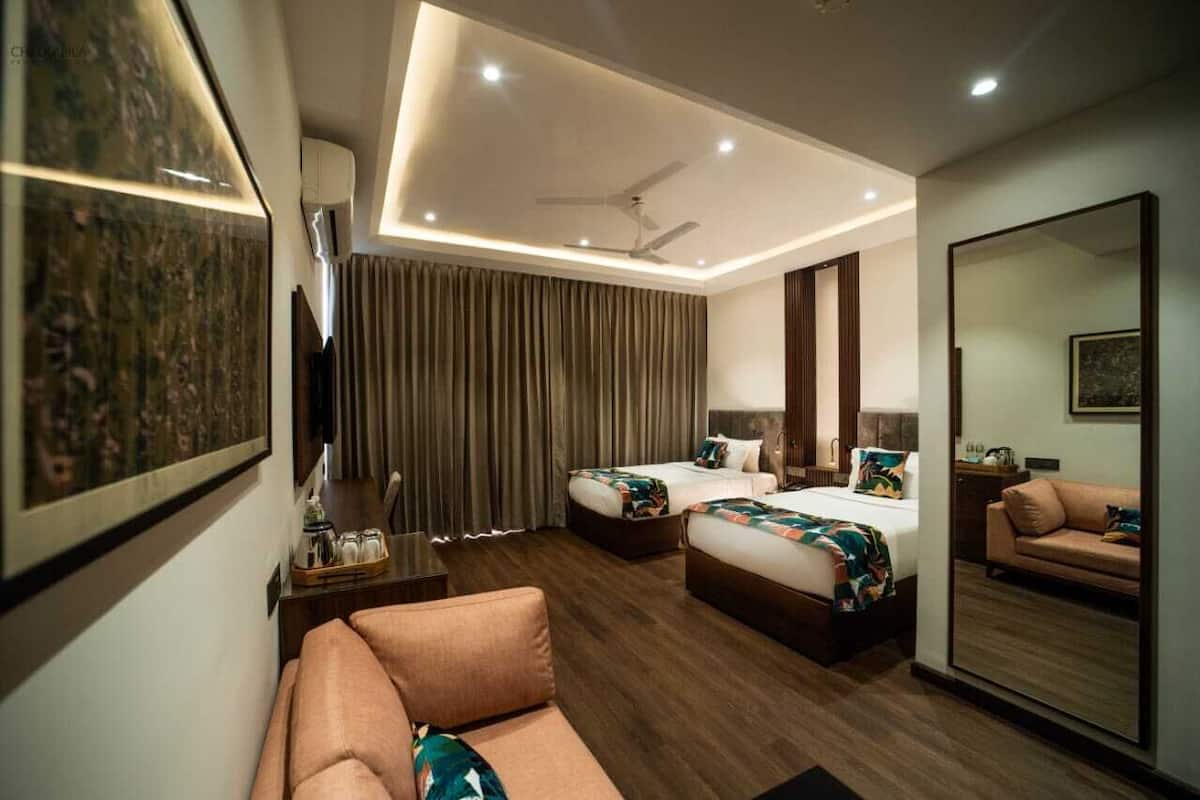 Premium Double or Twin Room, City View | 1 bilik tidur, peti besi dalam bilik, ruang kerja komputer riba