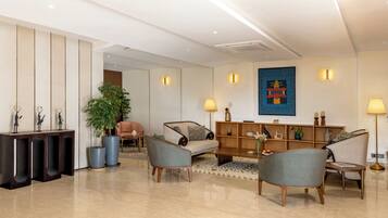 Sala de estar en el lobby