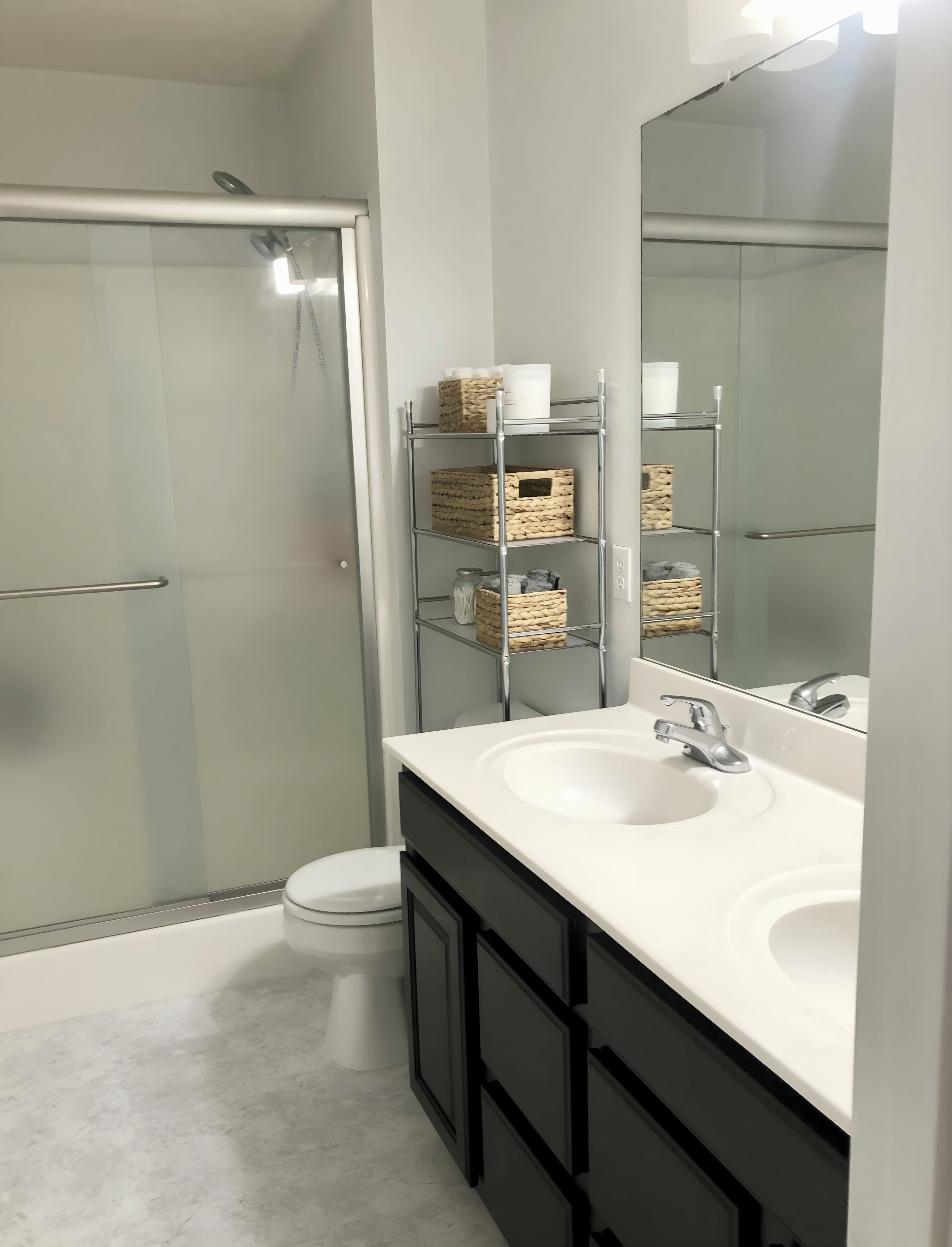 Doccia, asciugacapelli, bidet, asciugamani