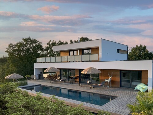 L'escapage Vintage - Villa with swimming pool 15 minutes from Strasbourg city center