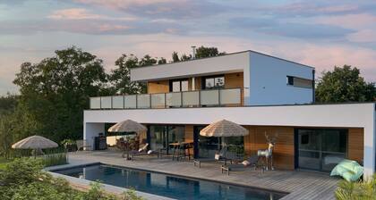 L'escapage Vintage - Villa with swimming pool 15 minutes from Strasbourg city center