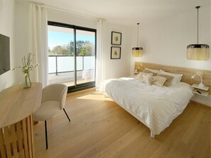 2 bedrooms, iron/ironing board, WiFi, bed sheets - L'escapage Vintage - Villa with swimming pool 15 minutes from Strasbourg city center (Eschau)