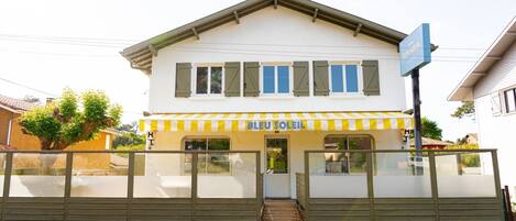 Voorkant van accommodatie