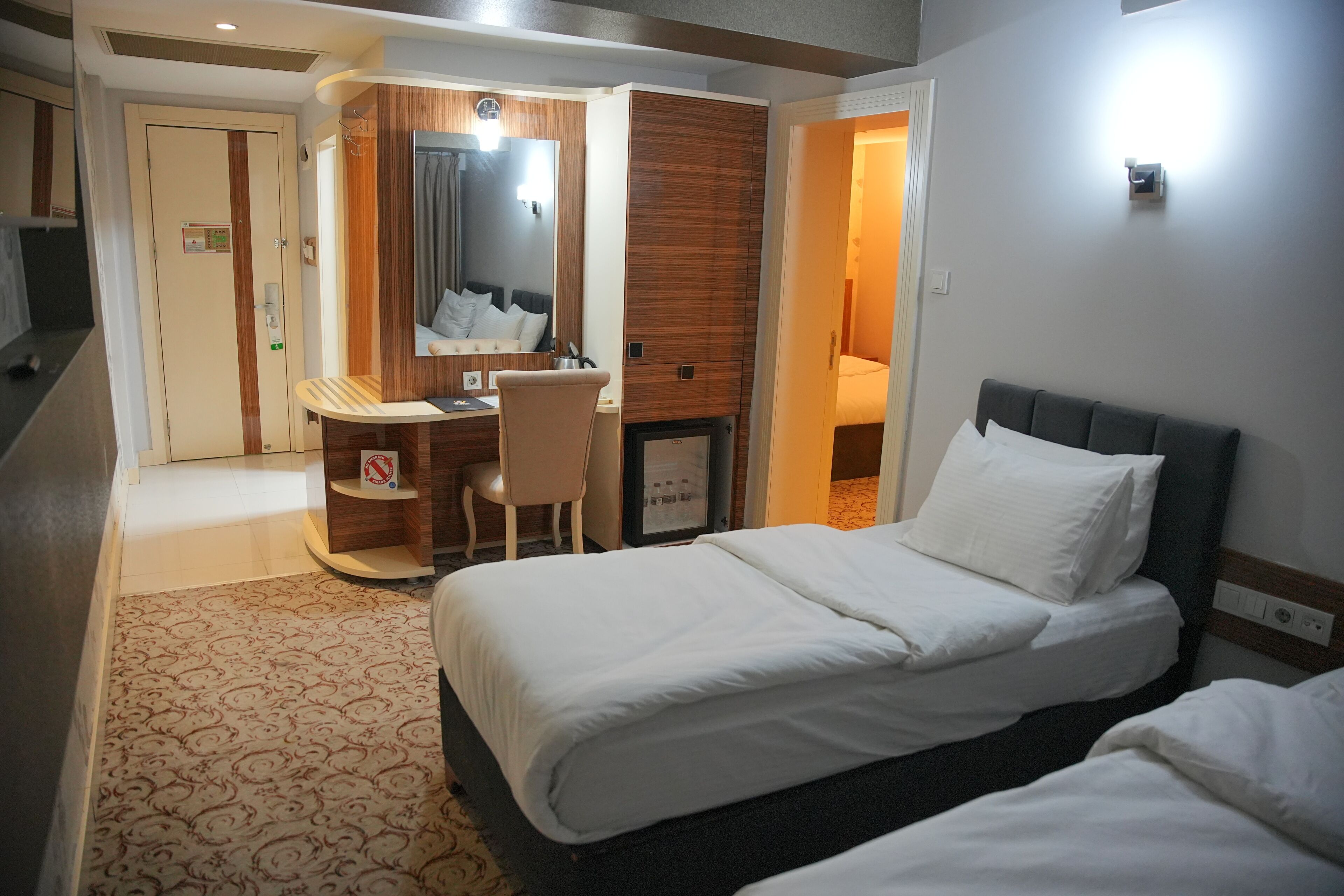 Family Room, City View | Bathroom | Shower, hair dryer, slippers, towels