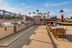 Outdoor dining - Kaanapali Maui Eldorado G104 Garden View Studio (Lahaina)