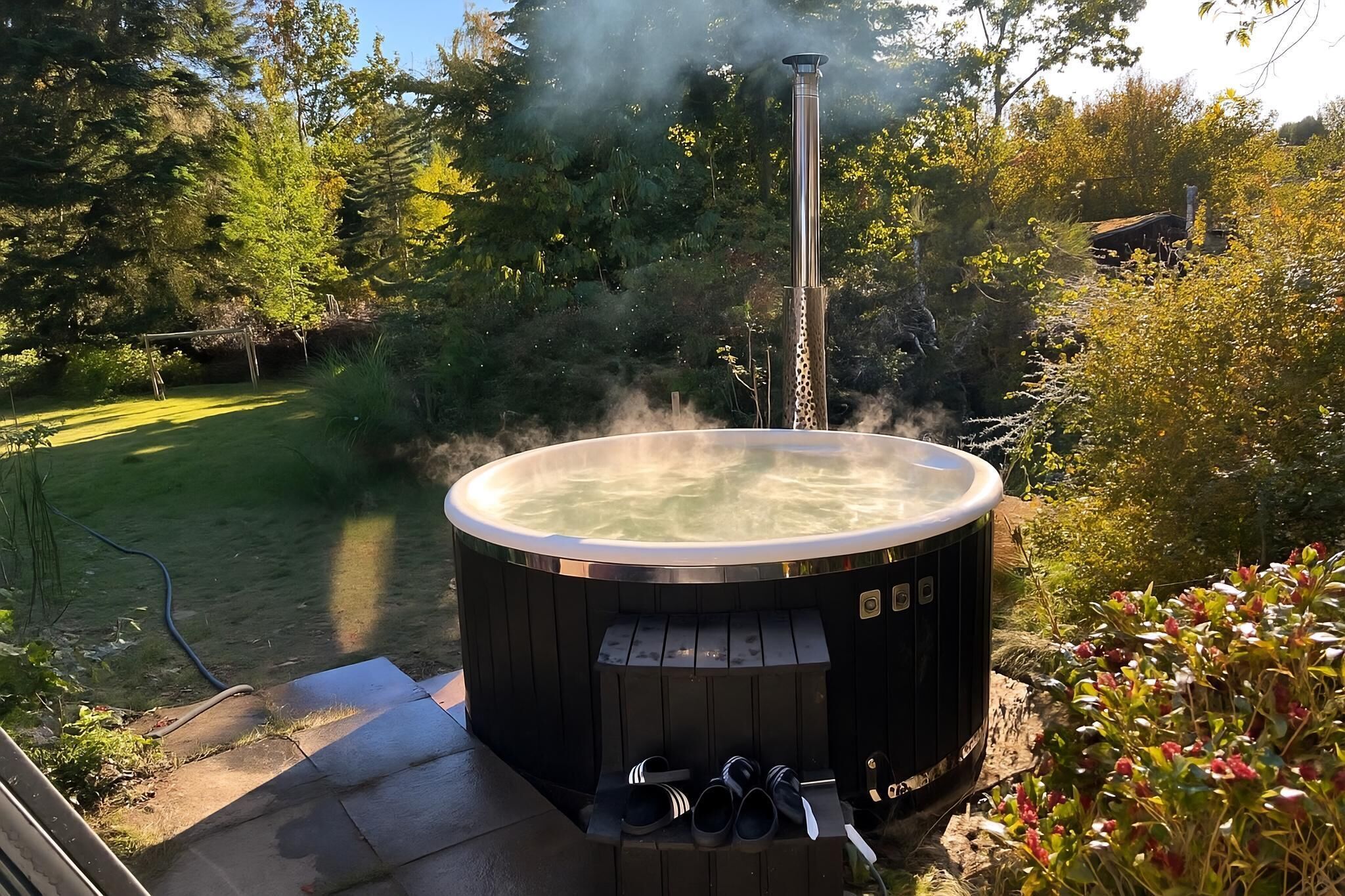 Bain à remous extérieur