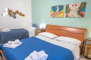 3 slaapkamers, een strijkplank/strijkijzer, wifi, beddengoed