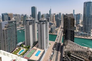 Economy Apartment, Balcony, City View | Balcony view - Shams 1 JBR - Mint Stay (Dubai)