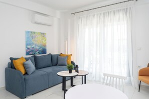 Basic Apartment, 1 Bedroom | Living area - Areti Residential Complex (Pangaio)