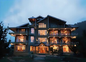 Fassade der Unterkunft