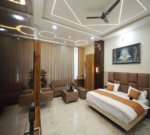 Laptop workspace, free WiFi, bed sheets - Aayu Residency (Vikasnagar)