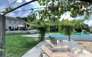Seasonal outdoor pool