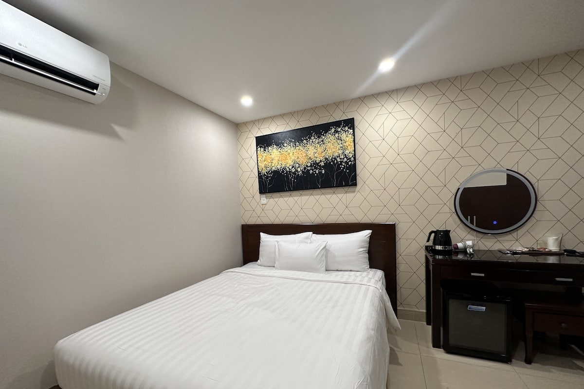 Habitación doble económica | Sábanas de algodón egipcio y ropa de cama de alta calidad