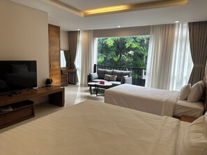 Junior tweepersoonskamer | Lakens van Egyptisch katoen, luxe beddengoed