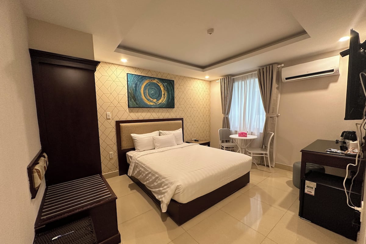Habitación doble económica | Sábanas de algodón egipcio y ropa de cama de alta calidad