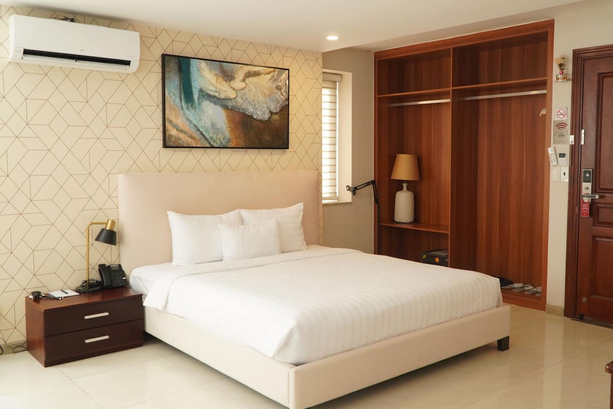 Habitación doble de lujo | Sábanas de algodón egipcio y ropa de cama de alta calidad