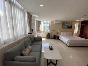 Luxury Double Room | 1 bedroom, Egyptian cotton sheets, premium bedding, memory foam beds
