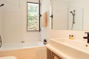 Shower, hair dryer