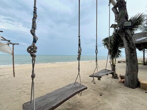 Uitzicht vanuit accommodatie