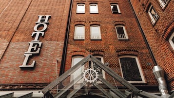 Fassade der Unterkunft