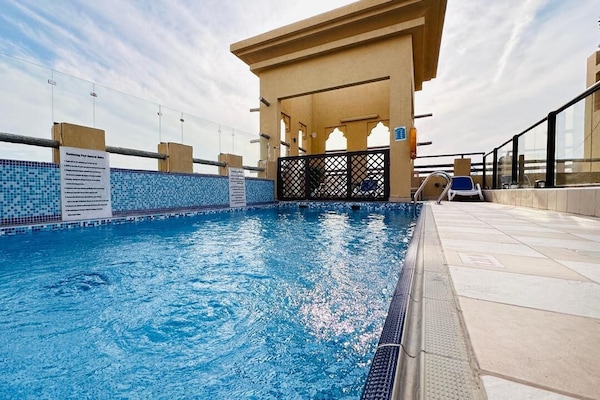 Rooftop pool