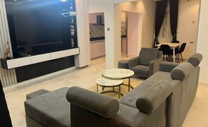 Junior-lejlighed - balkon - byudsigt | Opholdsområde