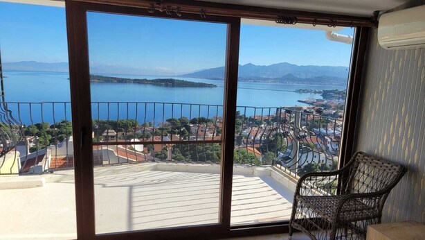 Luxury Double Room, Balcony, Sea View - Terrace Urla (Urla)