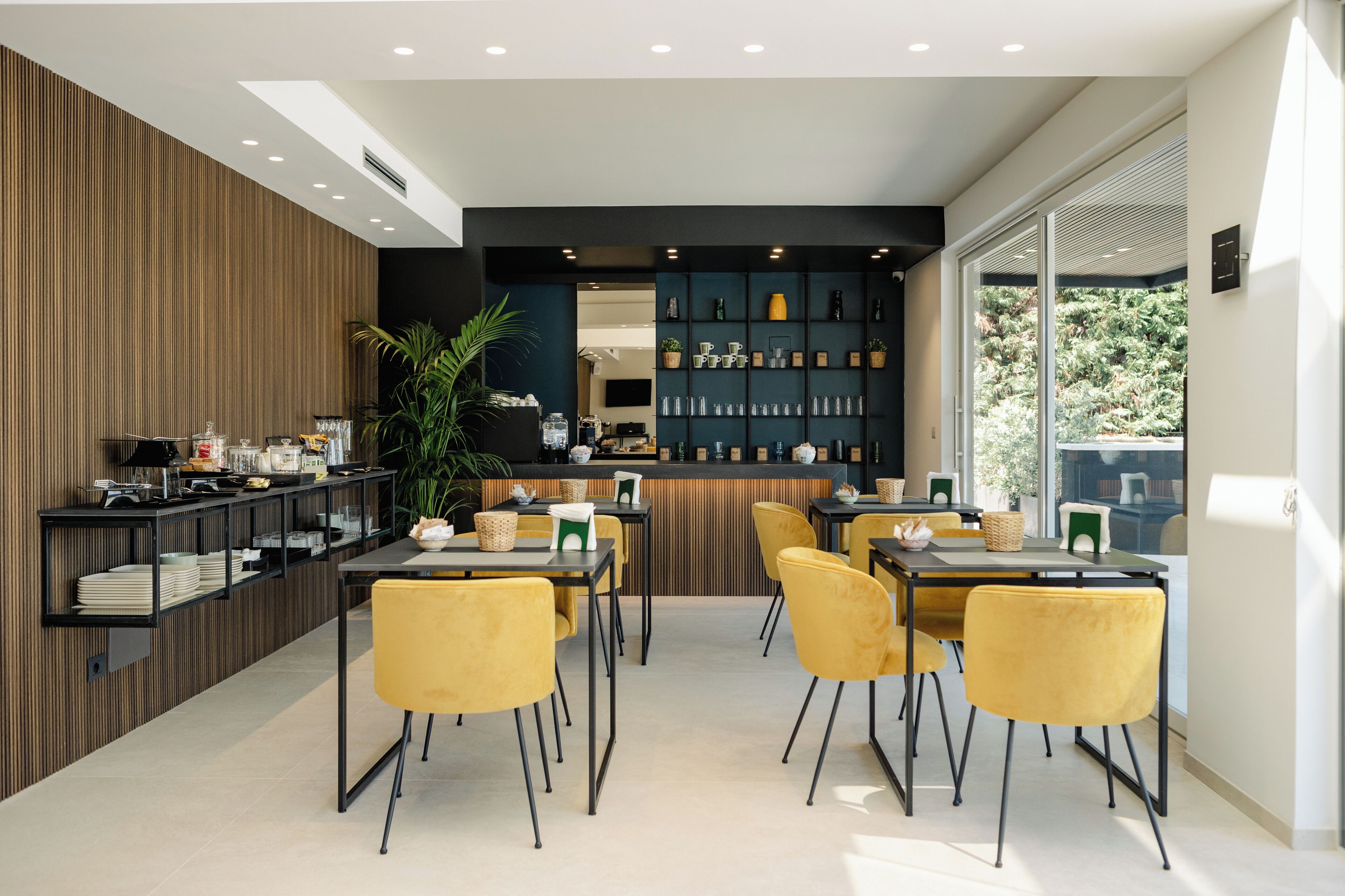 Frokostbuffé er inkludert hver dag