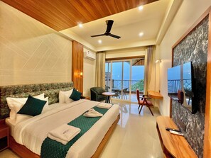 Habitación doble superior, vistas al valle | Escritorio, espacio para trabajar con un portátil, cortinas opacas