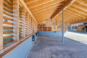 Enceinte de l’hébergement