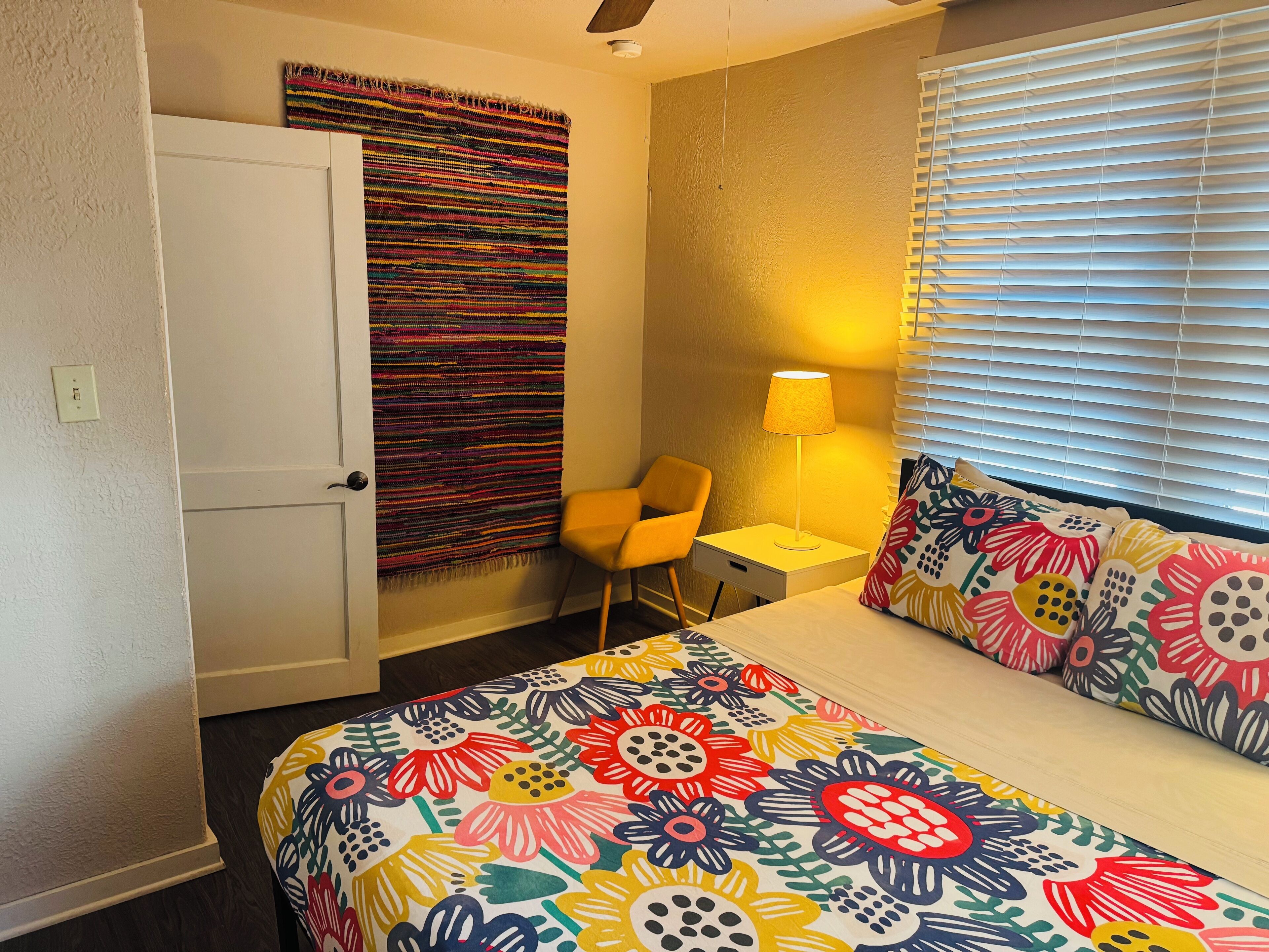 2 bedrooms, desk, iron/ironing board, free WiFi