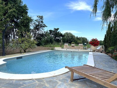 Apartment in Furiani near Bastia, 3 bedrooms, pool
