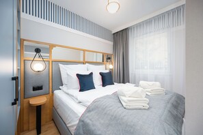 Suite Studio Premium, coin cuisine, vue jardin