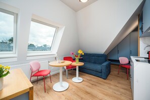 Suite studio Deluxe | Aire de séjour