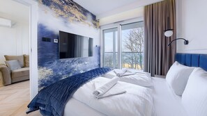 Apartament (218) with sea view | Ferros/tábuas de passar roupa, Wi-Fi de cortesia