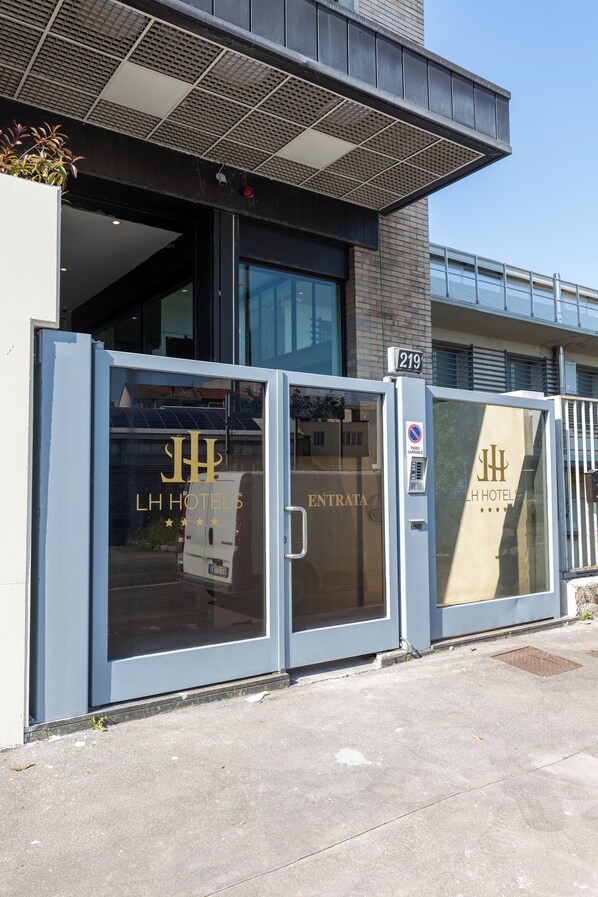 Façade de l’hébergement