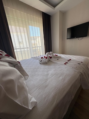 Fer et planche à repasser, Wi-Fi gratuit, draps fournis