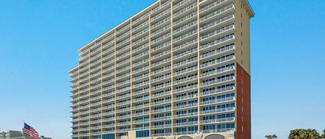 Fassade der Unterkunft