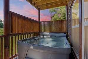 Bain à remous extérieur