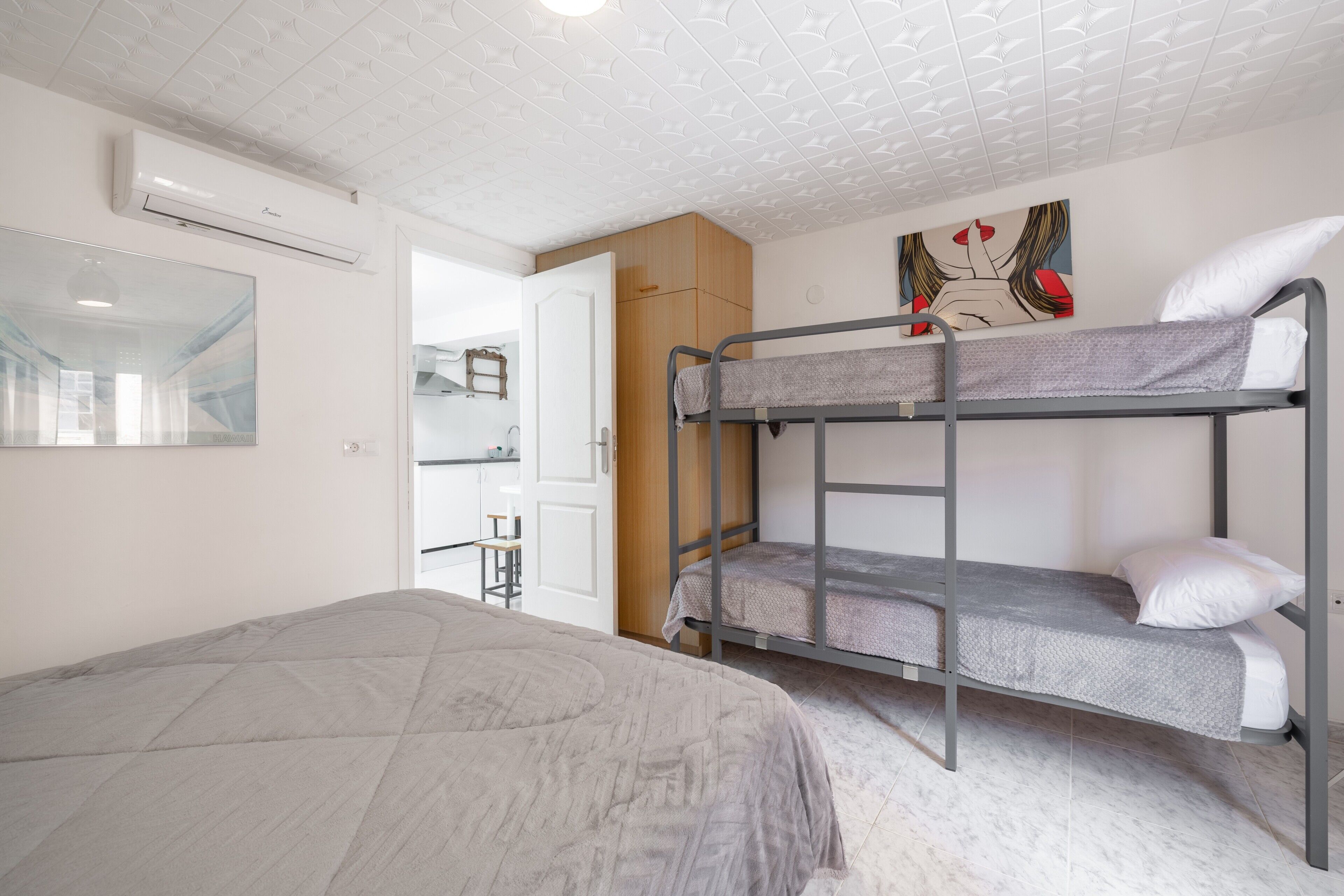 1 bedroom, iron/ironing board, free WiFi, bed sheets