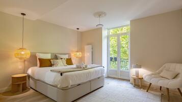 2 chambres, fer et planche Ă repasser, Wi-Fi gratuit, draps fournis