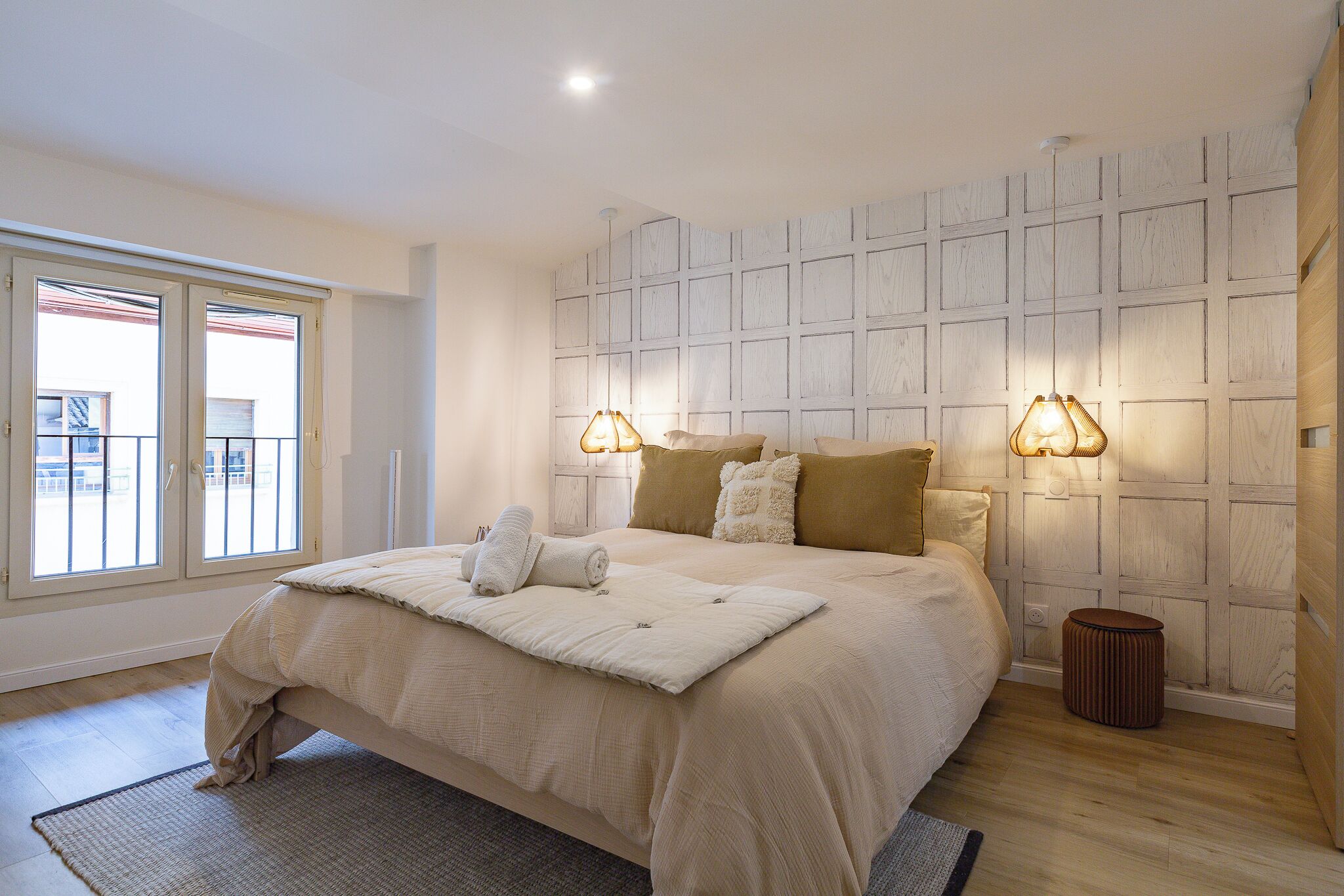 2 chambres, fer et planche à repasser, Wi-Fi gratuit, draps fournis