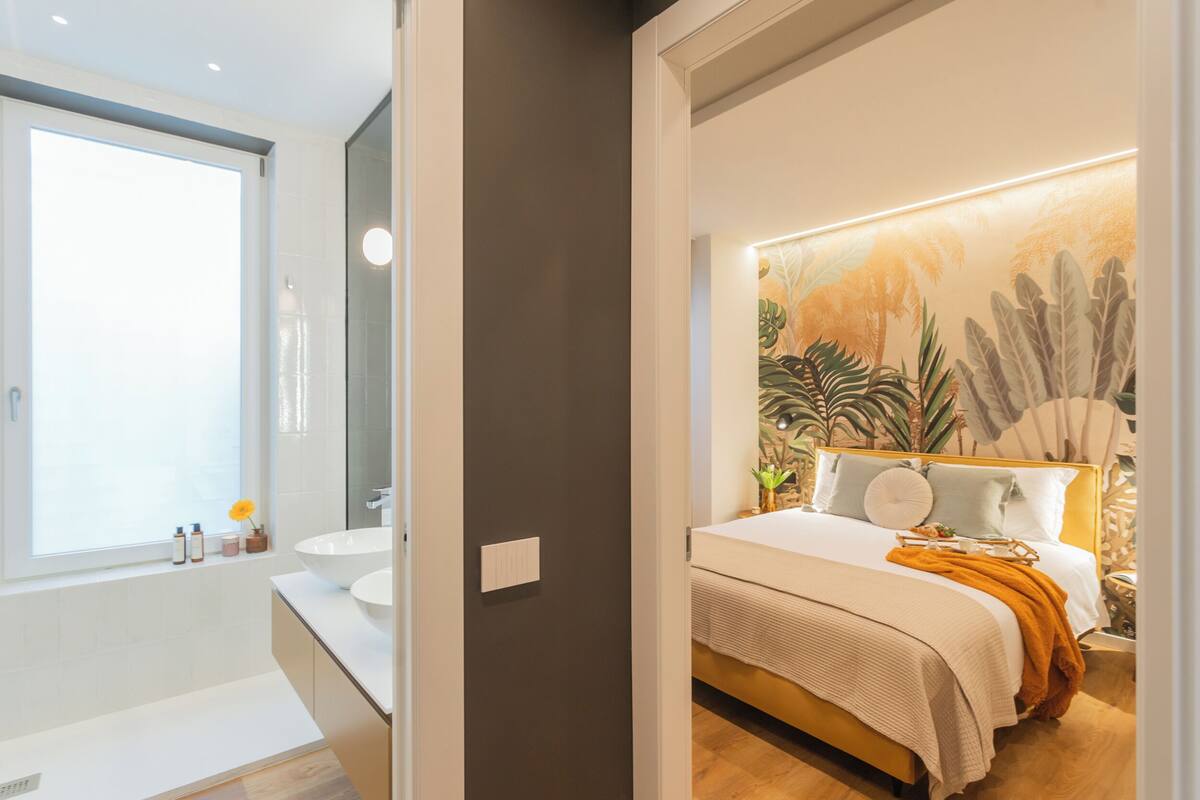 Apartment (1 Bedroom) | 1 bilik tidur, seterika/papan seterika, cadar katil 