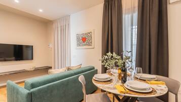 Apartment (1 Bedroom) | Living area