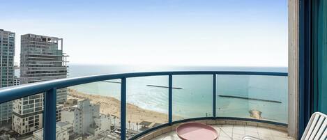 公寓, 海灘景觀 | 陽台
